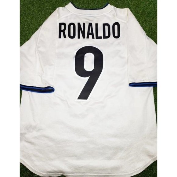 Ronaldo Inter Milan 1999 2000 Nike Soccer Jersey M
